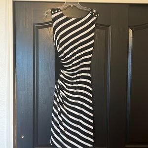 WHBM Side Gathered Dress